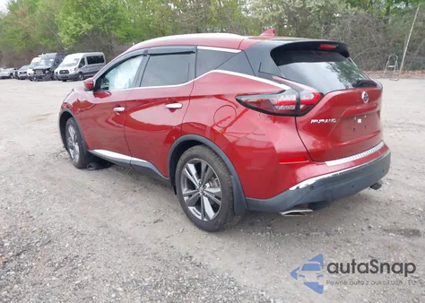 2019 Nissan Murano Platinum from USA, damaged, VIN 5N1AZ2MS4KN126283